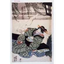 Japanese Print "「芸者小糸 岩井粂三郎」" by Utagawa Kunisada, 歌川国貞 (国貞〈1〉)