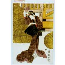 Utagawa Toyokuni I, 歌川豊国 (豊国〈1〉)による浮世絵「「長吉姉おせき 市川市蔵」」