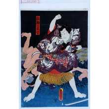 Japanese Print "「放駒の長吉」" by Utagawa Toyokuni III, 歌川豊国〈3〉 (豊国〈3〉)