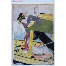 Utagawa Kunisada, 歌川国貞 (国貞〈1〉)创作的日本版画《「瀬川菊之丞」》