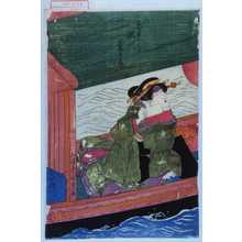 Utagawa Kunisada, 歌川国貞 (国貞〈1〉)による浮世絵「「芸者小はる 瀬川菊之丞」」