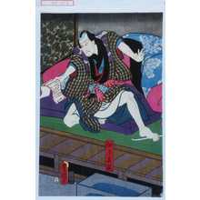 Utagawa Toyokuni III, 歌川豊国〈3〉 (豊国〈3〉)创作的日本版画《「佃屋喜蔵」》