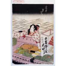 Utagawa Kunisada, 歌川国貞 (国貞〈1〉)による浮世絵「「岩井半四郎」」