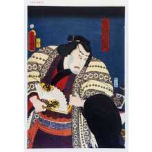 Utagawa Toyokuni III, 歌川豊国〈3〉 (豊国〈3〉)による浮世絵「「鉄ヶ嶽陀右衛門」」