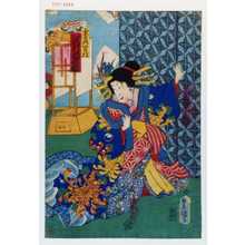 Utagawa Toyokuni III, 歌川豊国〈3〉 (豊国〈3〉)による浮世絵「「金屋内いろは 沢村田之助」」