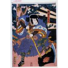 Utagawa Kunisada: 「幡磨之弁恩」 - Waseda University Theatre Museum