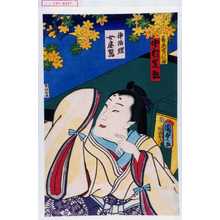 Utagawa Kunisada II: 「藤原雀成卿 中村芝翫」「浄瑠理 女戻駕」 - Waseda University Theatre Museum