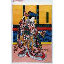Utagawa Kunisada: 「侍女玉葛」 - Waseda University Theatre Museum