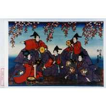 Utagawa Toyokuni III, 歌川豊国〈3〉 (豊国〈3〉)による浮世絵「−」