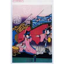 Japanese Print "−" by Utagawa Toyokuni III, 歌川豊国〈3〉 (豊国〈3〉)