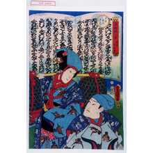 Utagawa Kunisada: 「浄瑠理八景」「長唄吉原雀」「日本堤の夕景」 - Waseda University Theatre Museum