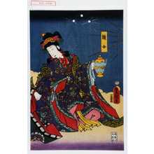 Japanese Print "「織女」" by Utagawa Toyokuni III, 歌川豊国〈3〉 (豊国〈3〉)