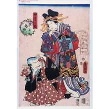 Utagawa Kunisada: 「四季の内」「ゆう女 福助」 - Waseda University Theatre Museum