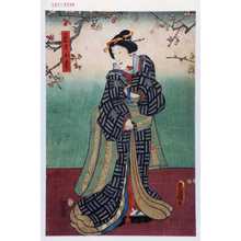 Utagawa Kunisada: 「芸者小秀」 - Waseda University Theatre Museum