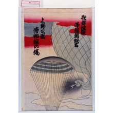Toyohara Chikanobu: 「歌舞伎座浄瑠璃狂言」「上野公園博物館の場」 - Waseda University Theatre Museum
