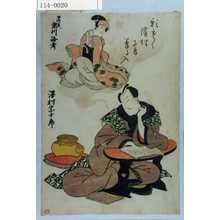 Utagawa Toyokuni I: 「四代目瀬川路考 沢村宗十郎」 - Waseda University Theatre Museum