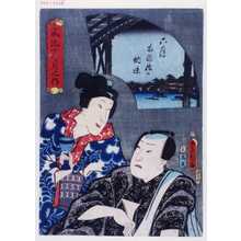 Utagawa Kunisada: 「風流十二ヶ月之内」 - Waseda University Theatre Museum