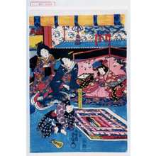 Utagawa Toyokuni III, 歌川豊国〈3〉 (豊国〈3〉)による浮世絵「「じねんじよの三吉」」