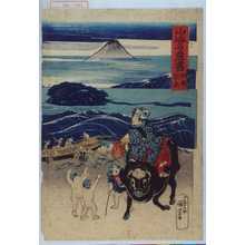 Utagawa Kuniyoshi: 「山海名産尽 相模堅魚」 - Waseda University Theatre Museum