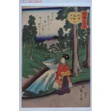 Utagawa Hiroshige: 「諸国六玉河」「紀伊高野之玉河」 - Waseda University Theatre Museum