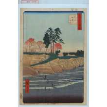 Utagawa Hiroshige: 「名所江戸百景」「品川☆やま」 - Waseda University Theatre Museum