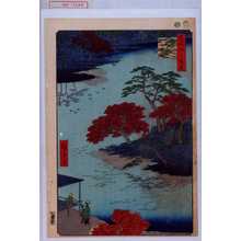 Utagawa Hiroshige: 「名所江戸百景」「請池秋葉の境内」 - Waseda University Theatre Museum