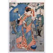 Japanese Print "「おそめ」" by Utagawa Kuniyoshi, 歌川国芳 (国芳)