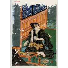 Japanese Print "「神力民五郎」" by Utagawa Toyokuni III, 歌川豊国〈3〉 (豊国〈3〉)