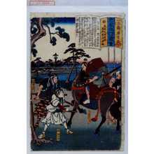 Utagawa Hiroshige: 「忠孝仇討図会」 - Waseda University Theatre Museum