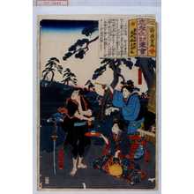 Utagawa Hiroshige: 「忠孝仇討図会」「高田馬場」 - Waseda University Theatre Museum