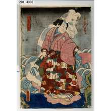 Utagawa Toyokuni III, 歌川豊国〈3〉 (豊国〈3〉)による浮世絵「「八房の霊」」