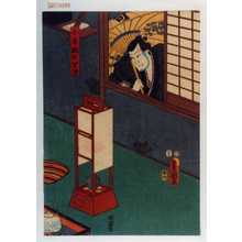 Japanischer Druck "「小手柄の半次」" von Utagawa Toyokuni III, 歌川豊国〈3〉 (豊国〈3〉)