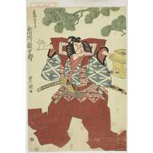 Utagawa Toyokuni I: 「篠塚伊賀守 市川団十郎」 - Waseda University Theatre Museum