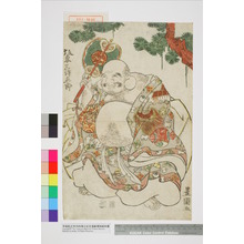 Utagawa Toyokuni I: 「坂東三津五郎」 - Waseda University Theatre Museum