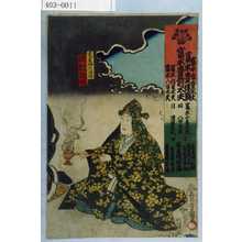 Utagawa Kunisada: 「見立西行法師 沢村訥升」 - Waseda University Theatre Museum