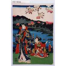 Unbetitelter japanischer Druck von Utagawa Toyokuni III, 歌川豊国〈3〉 (豊国〈3〉)