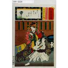 Utagawa Kunisada: 「見立三十六句選」「あげまき すけろく」 - Waseda University Theatre Museum
