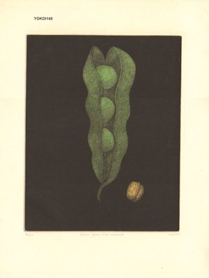 Yokoi, Tomoe: Green Peas and Walnut - Asian Collection Internet Auction