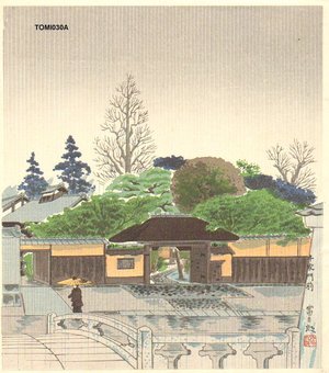 徳力富吉郎: In front of Sen-ke (Kyoto) - Asian Collection Internet Auction