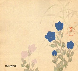 Ogata Korin: Chinese bell flowers - Asian Collection Internet Auction