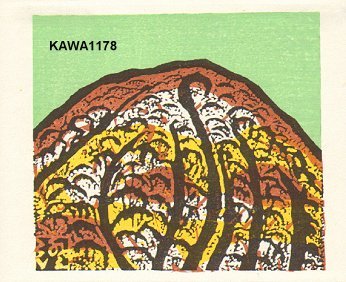 Kawakami Sumio: Card size print entitled Autumn - Asian Collection Internet Auction