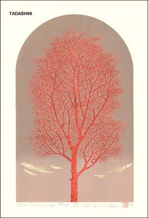 NISHIDA, Tadashige: One Tree Red - Asian Collection Internet Auction