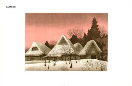 Sakamoto, Koichi: Winter Sceen - Asian Collection Internet Auction