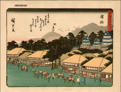 Utagawa Hiroshige: Hamamatsu - Asian Collection Internet Auction
