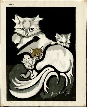 Sekino, Junichiro: Mother Cat - Asian Collection Internet Auction