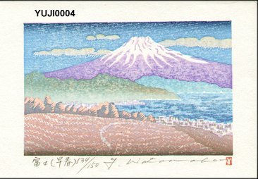 Watanabe, Yuji: Mt. Fuji (early spring) - Asian Collection Internet Auction