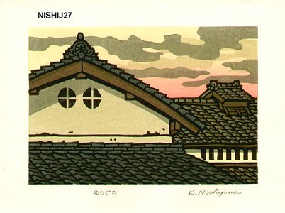 Nishijima Katsuyuki: YUGUMO (Evening Clouds) - Asian Collection Internet Auction