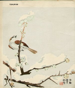 徳力富吉郎: White Plum - Asian Collection Internet Auction