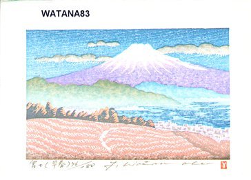 Watanabe, Yuji: FUJI SOSHUN (Mt. Fuji Early Spring) - Asian Collection Internet Auction