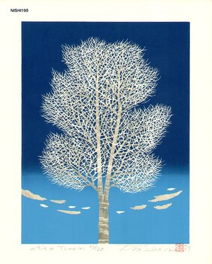 NISHIDA, Tadashige: White Tree (2) - Asian Collection Internet Auction